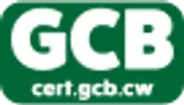 Pieczęć GCB cert.gcb.cw w stopce Bison Casino